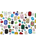 Mini Fancy Stones-Rectangle Shape